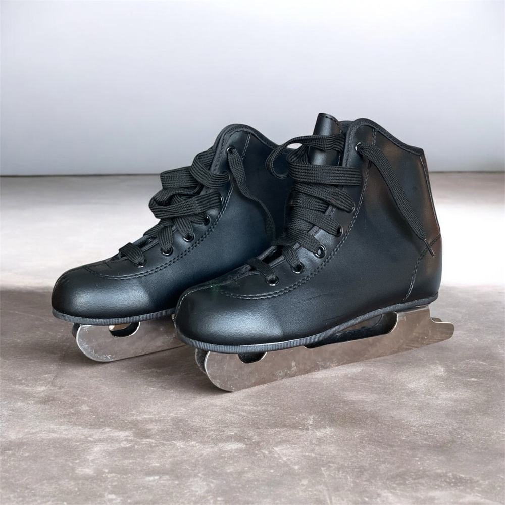 Seneca Sports Classic Double Runner Black Ice Skates